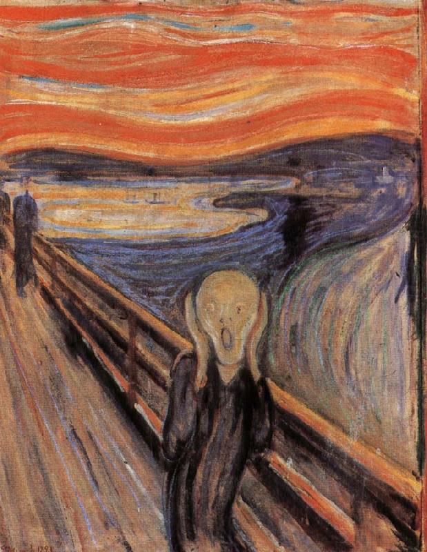 Edvard Munch The scream oil painting picture